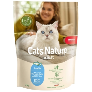 Mera Cats Nature Adult сухой корм для кошек Форель 2кг