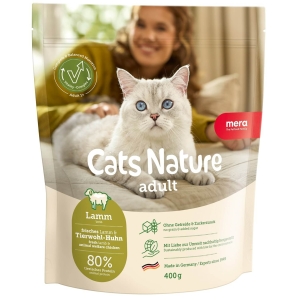 Mera Cats Nature Adult kuivtoit kassidele lambalihaga 400g