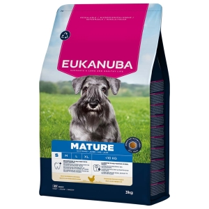 EUKANUBA Mature с курицей мелким собакам 3 кг