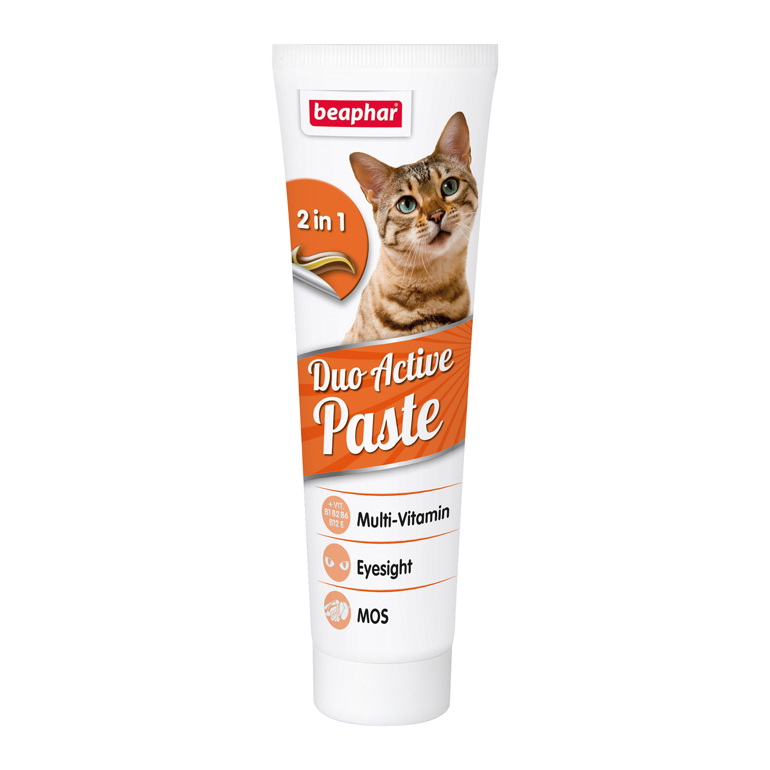 Beaphar Cat Duo Active Paste 2 in1 витаминная паста для кошек 100 г