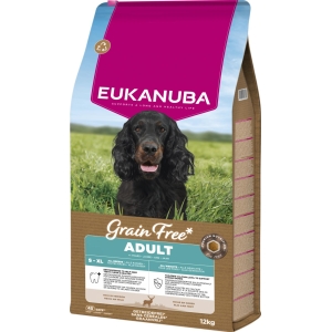 EUKANUBA Adult с олениной всем собакам беззерновой 12 кг
