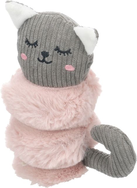 FLAMINGO KOERA MÄNGUASI RIBOLA KASS 15CM ROOSA