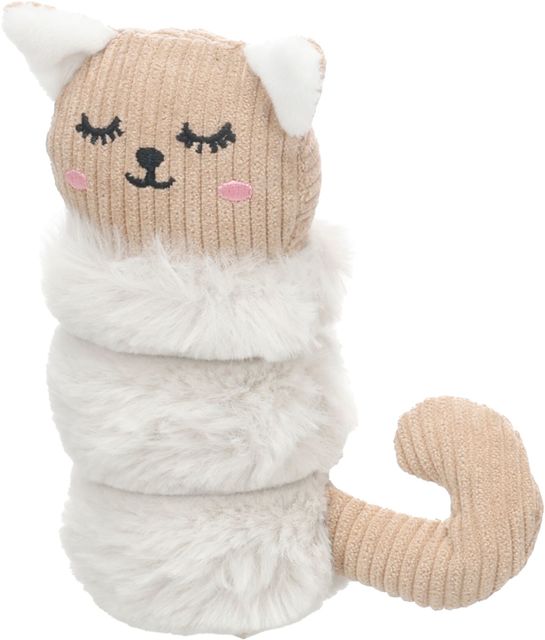 FLAMINGO KOERA MÄNGUASI RIBOLA KASS 22CM BEEZ