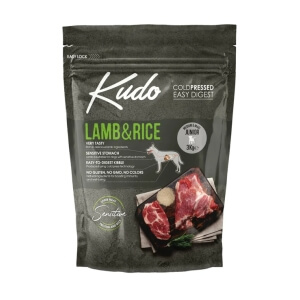Kudo Lamb & Rice Junior külmpressitud koeratoit 3kg