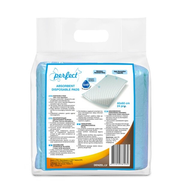 Perfect Puppy Pad 40x60cm 24tk treening aluslina kutsikale