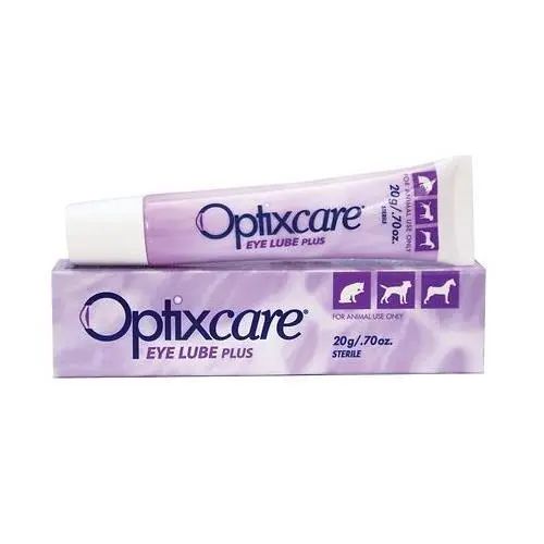 Optixcare Eye Lube + HYALURON (sterile)  20g /violet/ (veterinaarne silma lubrikant)