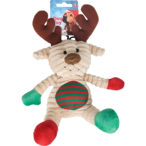 Flamingo piiksuv jõulumänguasi koerale 24cm (assortii)