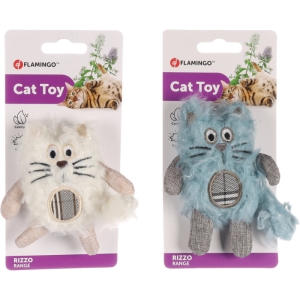 Flamingo Rizzo kassimänguasi naistenõgesega 12cm (assortii)