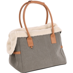 Flamingo Kuzco pruun kandekott lemmikloomadele 40x25x29cm