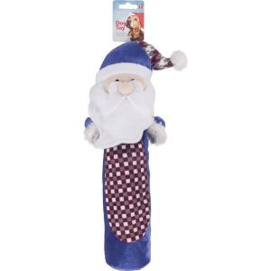 Flamingo jõuluteemaline piiksuv mänguasi koerale 35cm (assortii)
