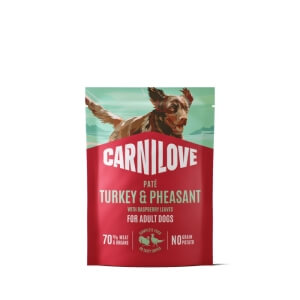Carnilove Pate Pheasant with Raspberry Leaves märgtoit koertele 300g