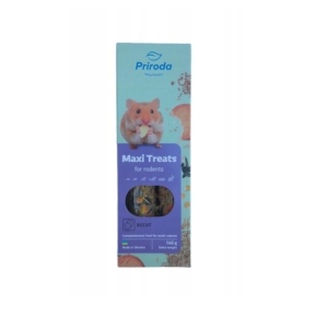 Priroda teraviljapulk närilistele Maxi Treats Biscuit 140g