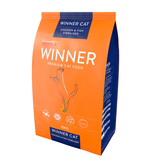 WINNER KASSI TÄISSÖÖT STERIL. KANA/KALA 2KG
