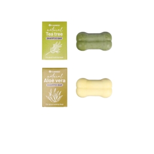 Flamingo tahke šampoon koerale "Natural Aloe Vera/Natural Tea Tree" 100g