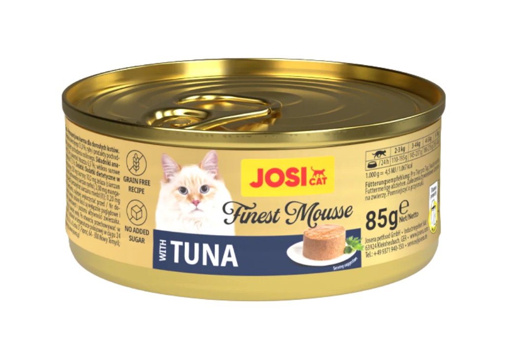 JosiCat Finest Mousse Tuna 85g