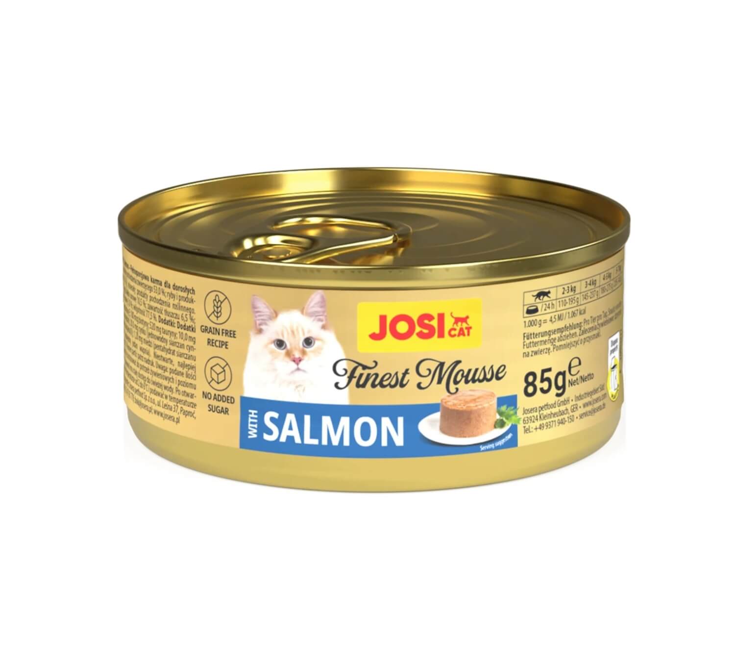 JosiCat Finest Mousse Salmon 85g