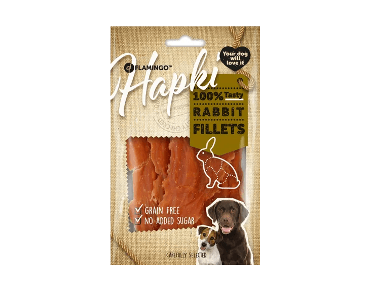 Flamingo maius koerale Fillet "Hapki" Rabbit 85g