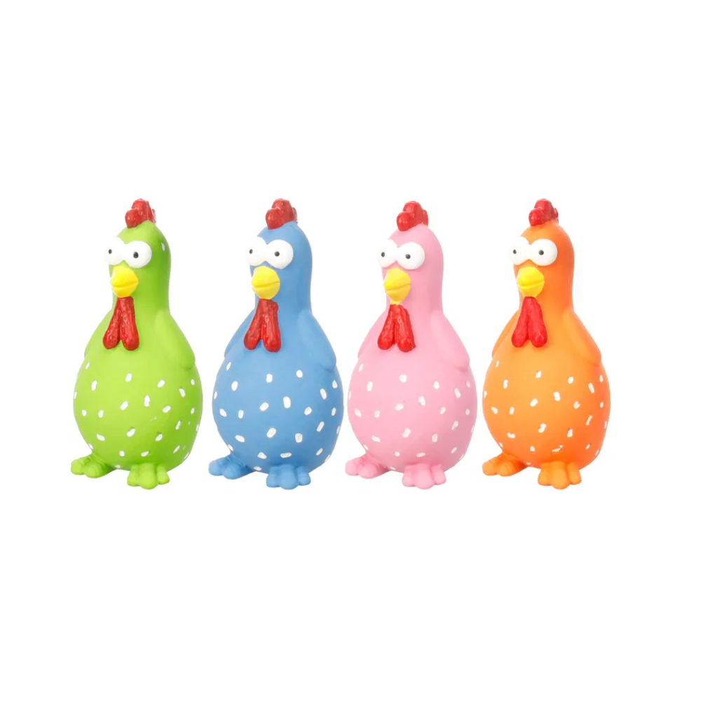 Flamingo mänguasi koerale kana "Buiza" assortii