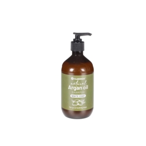 Flamingo šampoon koerale "Natural Argan Oil" heledale karvastikule 500ml