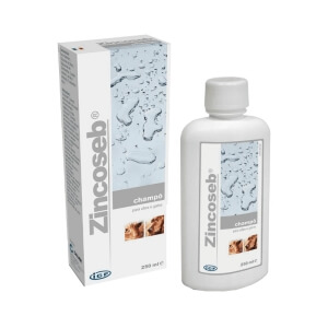 IC-Zincoseb Shampoo 250ml (ketenduse ja sügeluse vastu)