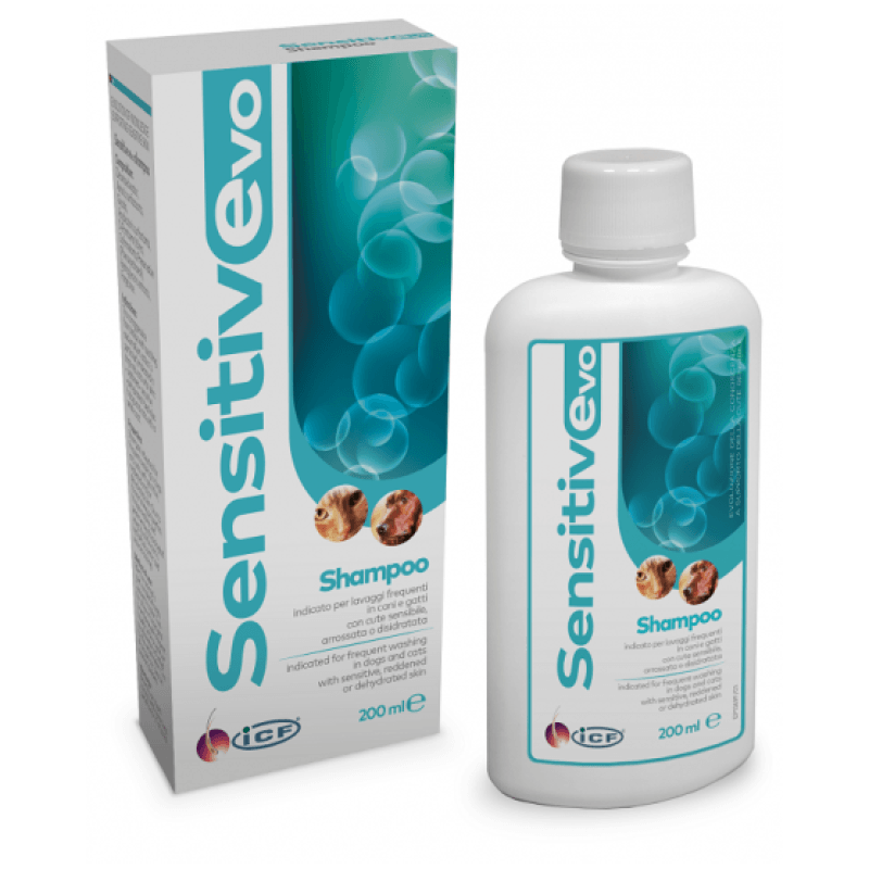IC-Sensitive EVO Shampoo 200ml (tundlik/punetav nahk)