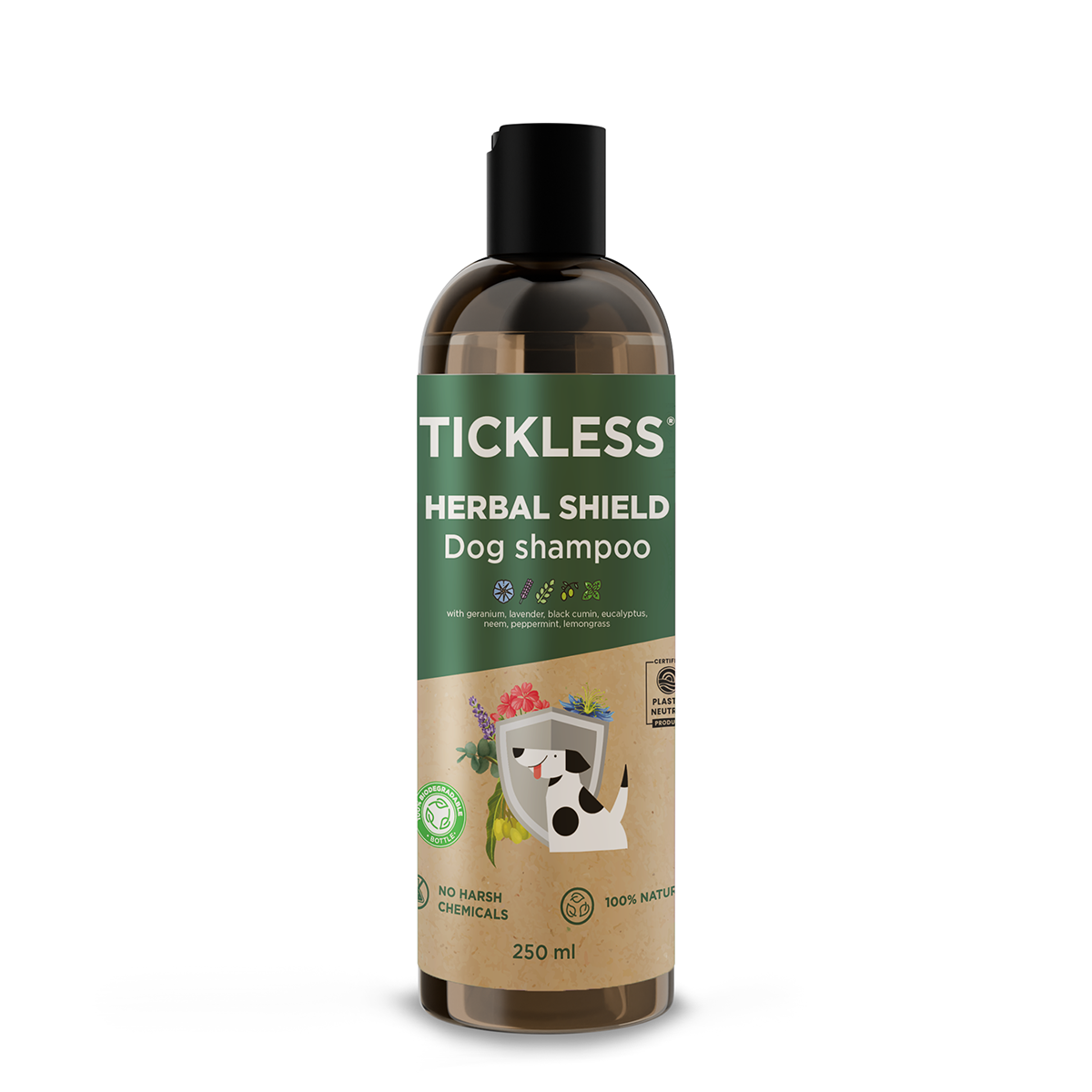 TICKLESS ŠAMPOON HERBAL SHIELD 250 ML