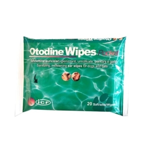 IC-Otodine Wipes Pocket N20 (puhastuslapid kõrvadele)
