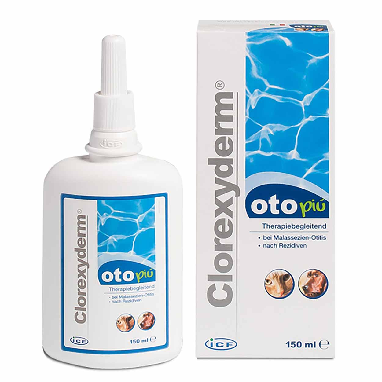 IC-Clorexyderm Oto PIU 150ml (kihelust pärssiv kõrvapuhastusvahend)