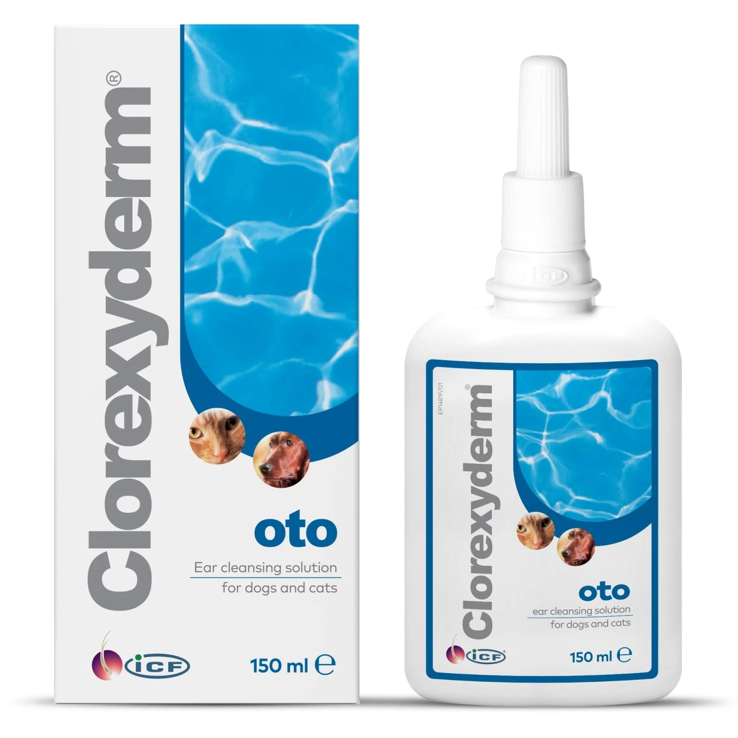 IC-Clorexyderm Oto 150ml (antiseptiline kõrvapuhastusvahend)