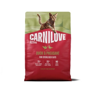 Carnilove Active Duck & Pheasant Adult Sterilised kassitoit 0,4kg