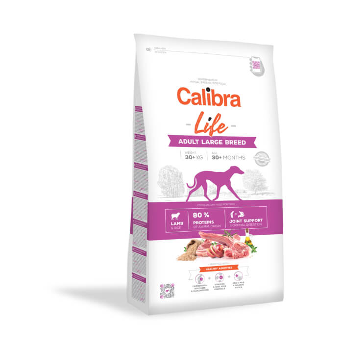 Calibra Life Adult Large Breed Lamb koeratoit 12kg