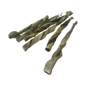 Grizy kuivatatud maius - tursa naha spiraalid 200g