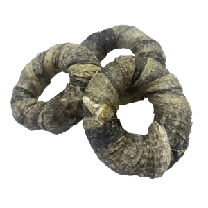 Grizy kuivatatud maius - tursa naha spiraalid 100g