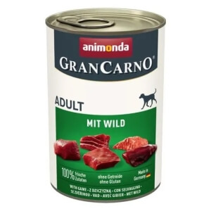 Animonda GranCarno Dog Adult loomaliha+metsloom 400g