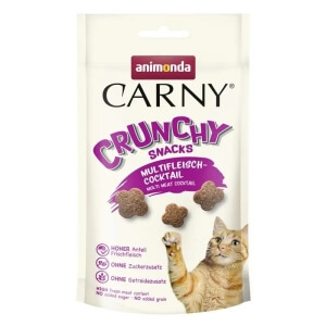 Animonda Carny Cat Crunchy Snacks veiseliha, kana 50 g