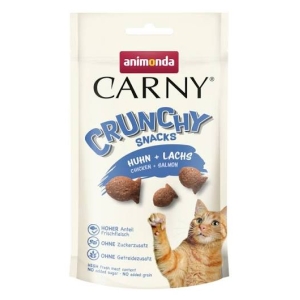 Animonda Carny Cat Crunchy Snacks kana, lõhe 50g