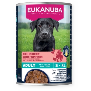 Полноценный (влажный) корм Eukanuba Dog Adult Говядина с тыквой 400г