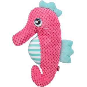 Игрушка для собак Морской конек, 28 см, розовый