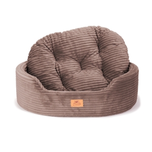 Лежак для собак Dandy Corduroy 55 темно-серый