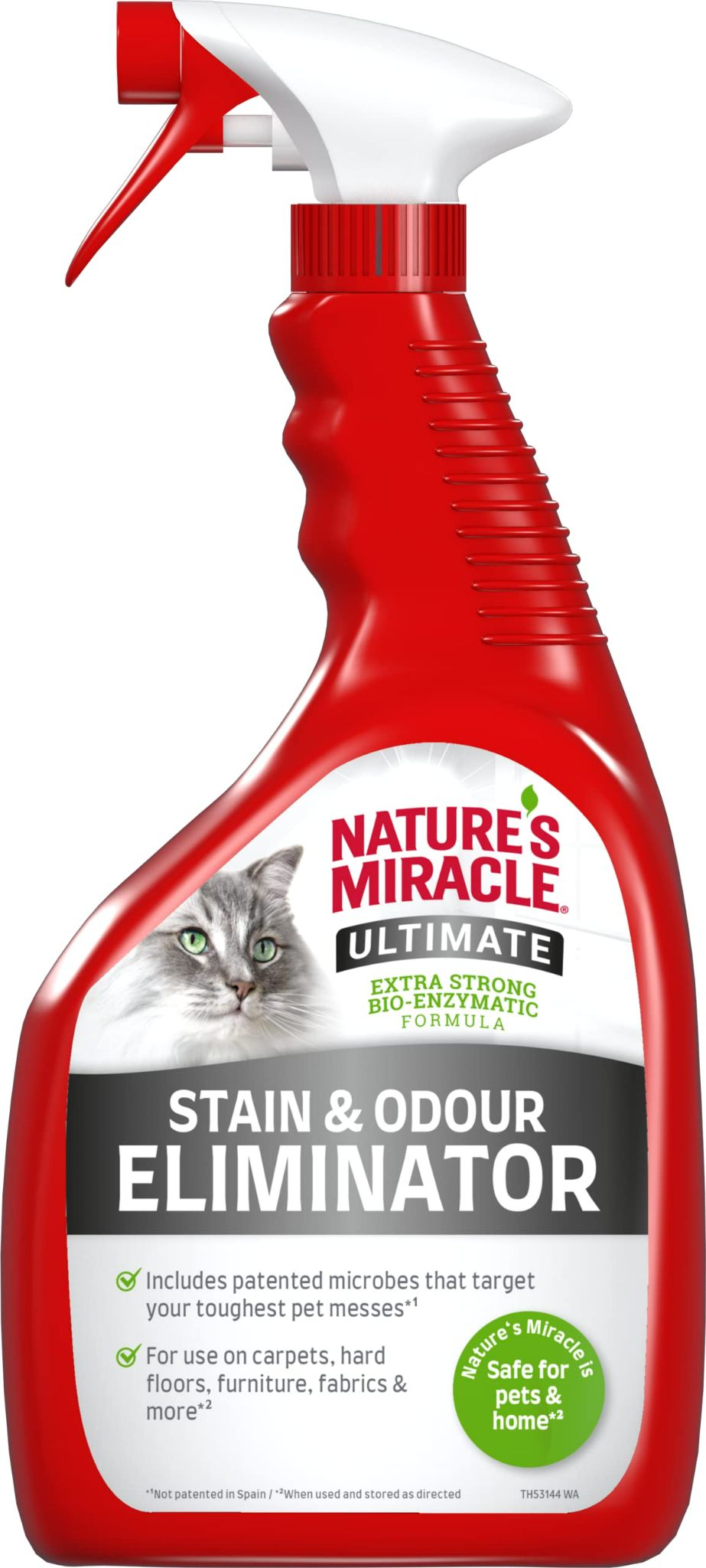 Nature’s Miracle tugev plekieemaldaja kassidele 946ml
