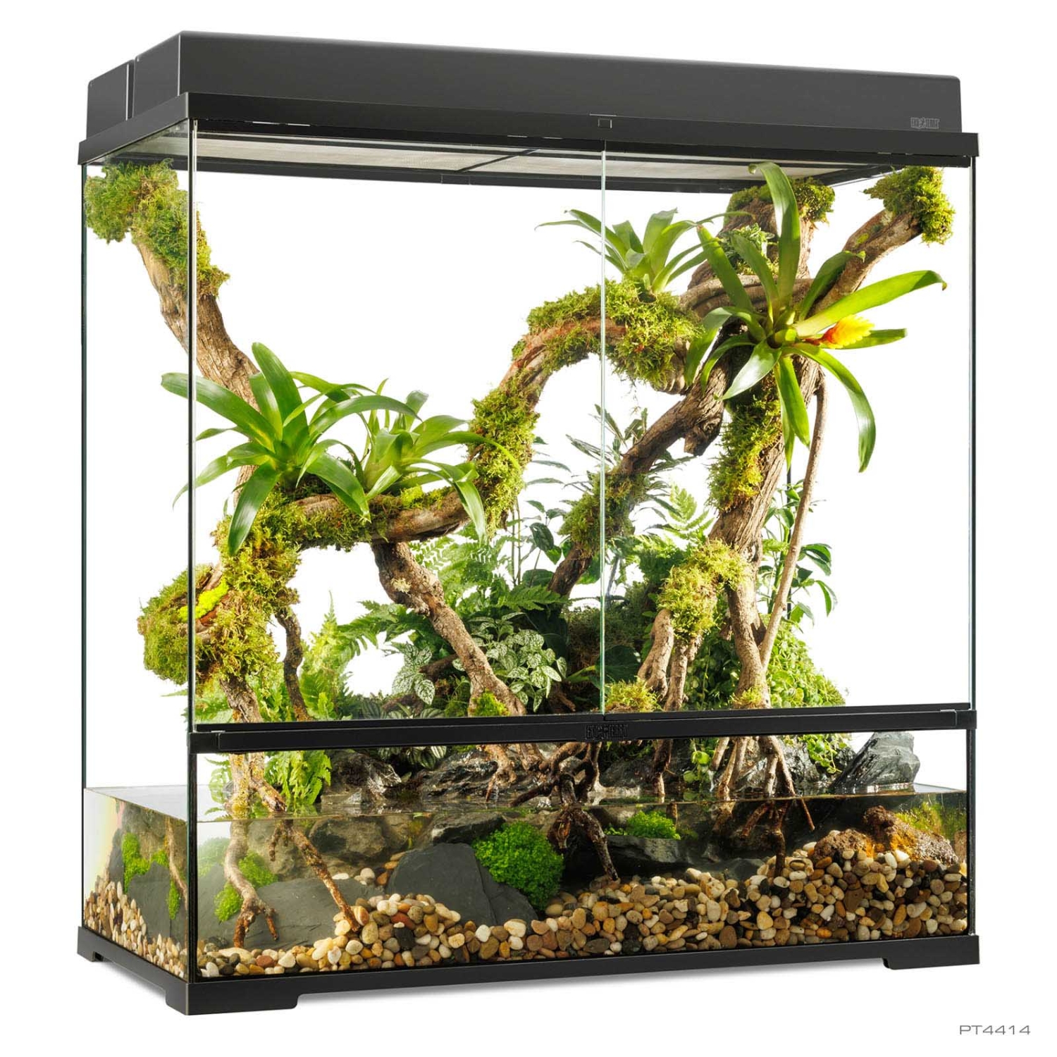 Klaasist terraarium Exo-Terra Pro Paludarium Large/X-Tall 90x45x90cm