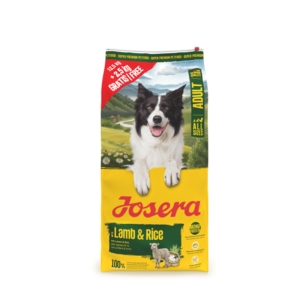 Josera Adult Lamb&Rice 15kg (12,5+2,5kg)