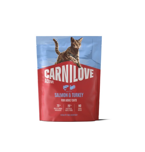Carnilove Active Salmon & Turkey Adult kassitoit 0,4kg