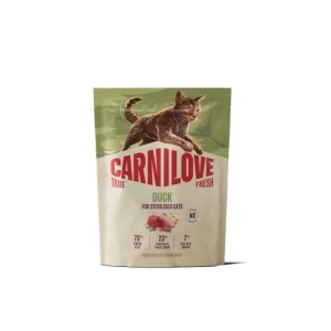 Carnilove True Fresh Duck Adult Sterilised kassitoit 0,4kg