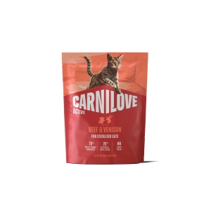Carnilove Active Beef & Venison Adult Sterilised kassitoit 0,4kg