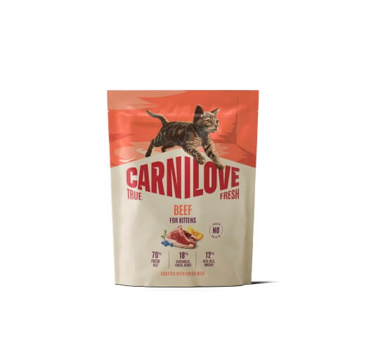 Carnilove True Fresh Beef Kitten kassitoit 0,4kg