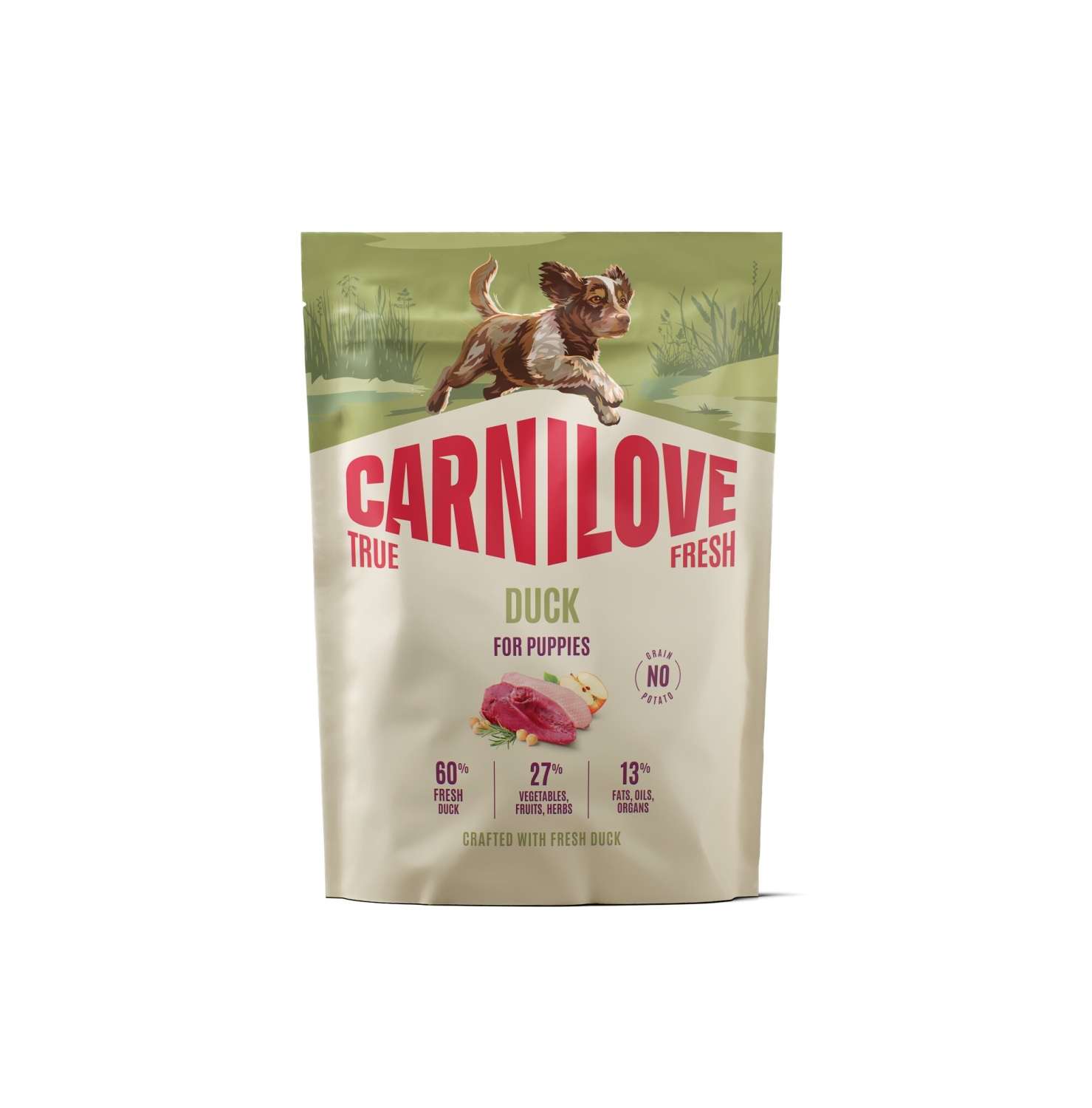 Carnilove True Fresh Duck Puppy koeratoit 1,5kg