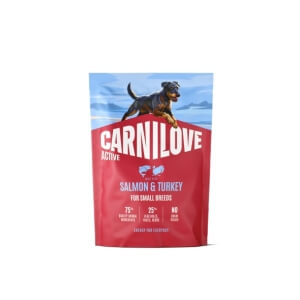 Carnilove Active Salmon & Turkey Adult Small Breed koeratoit 1,5kg