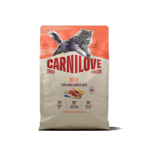 Carnilove True Fresh Beef Adult LB kassitoit 2kg