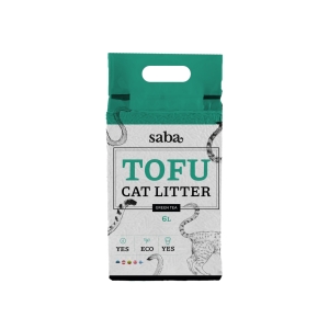SABA rohelise tee lõhnaline tofu kassiliiv 6L